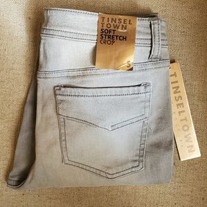 Charlotte Russe Cropped Skinny Jeans